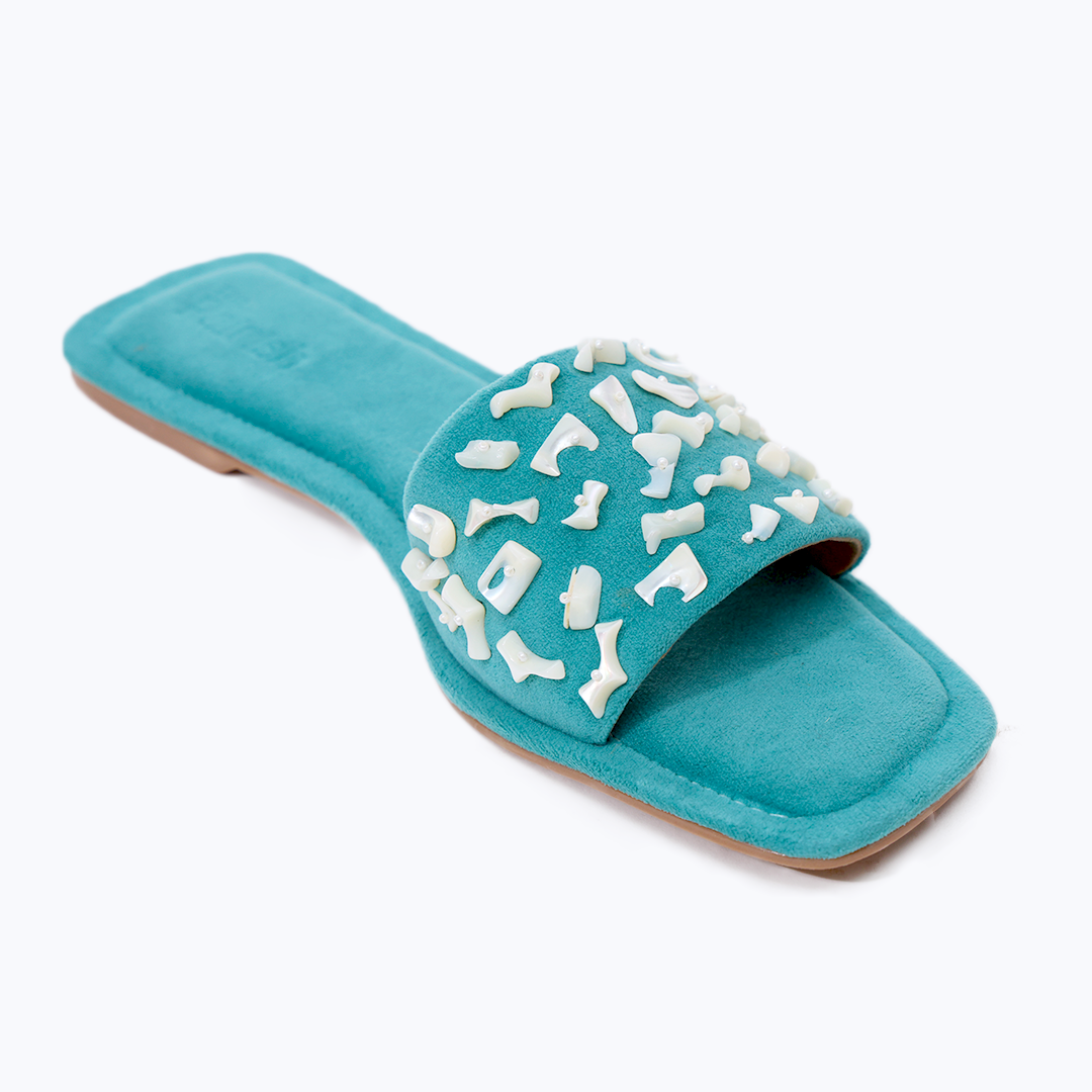 Turquoise Sea Shell