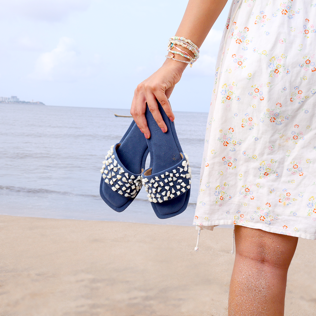 Navy Sea Shell