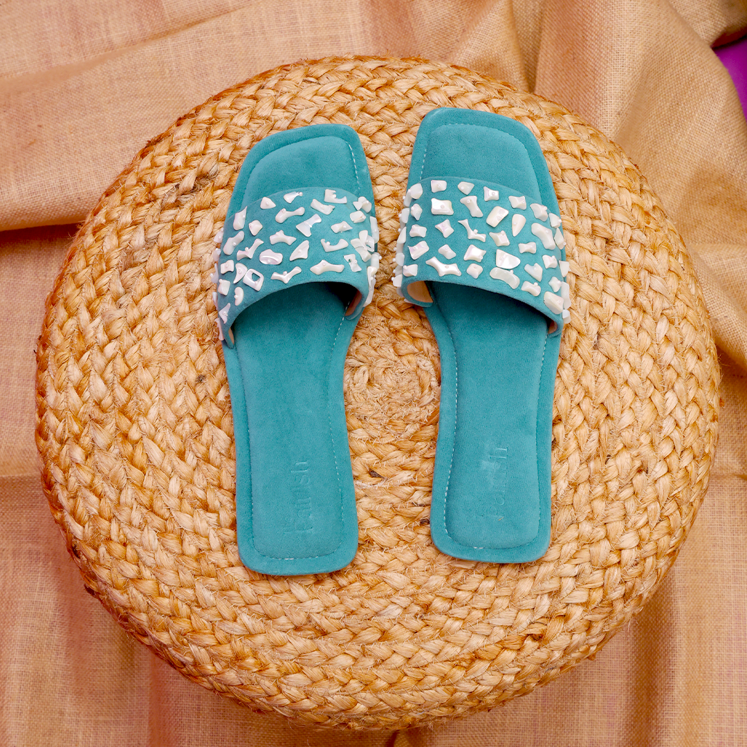 Turquoise Sea Shell
