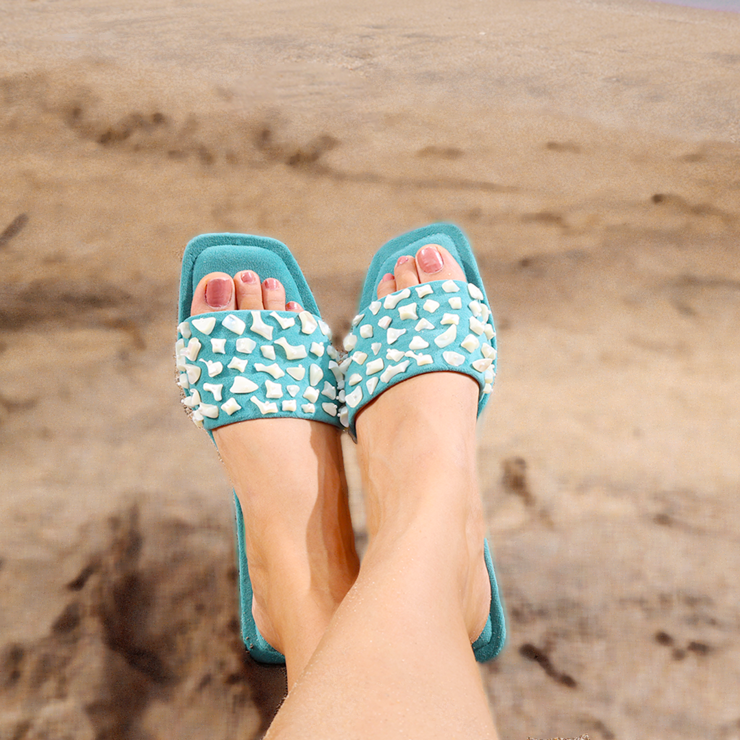 Turquoise Sea Shell